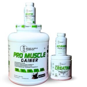 The Ultimate Performance Pack: Gainer, Creatine, Multivitamin, and Fish Oil for Peak Health and Strength